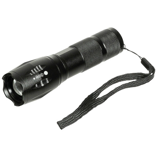 Stablampe, Taschenlampe, LED, - Military Torch -