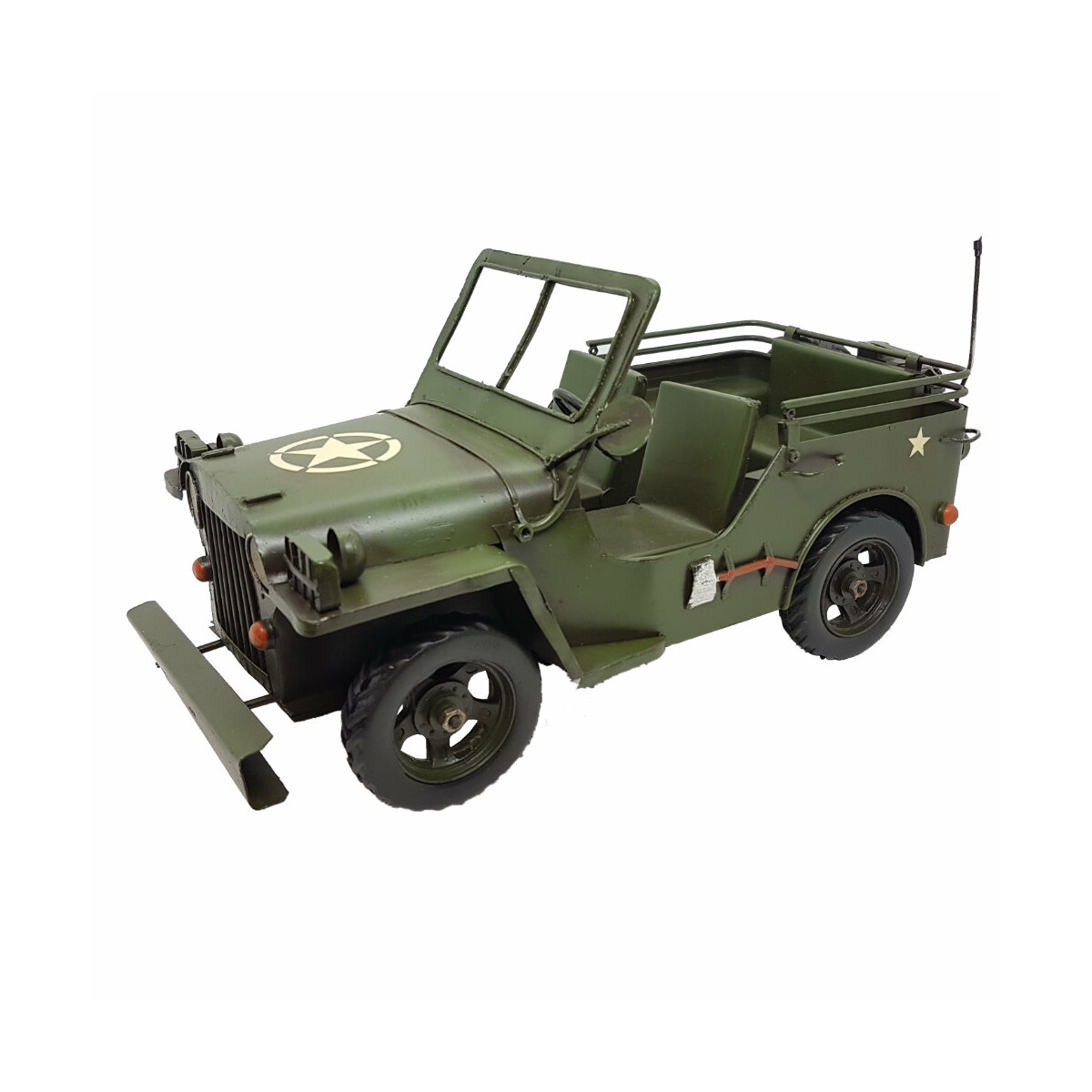 US Army Jeep Blechmodell, 31x15x16cm