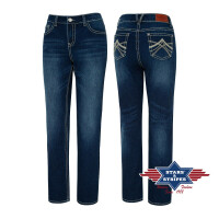 Damen Bootcut-Jeans, Jeanshose &quot;Kimberley&quot; v. Stars&amp;Stripes