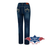 Damen Bootcut-Jeans, Jeanshose &quot;Kimberley&quot; v. Stars&amp;Stripes