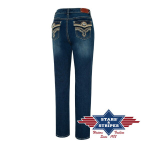 Damen Bootcut-Jeans, Jeanshose - Diamond, Stars&Stripes