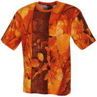 US T-Shirt, halbarm, hunter-orange, 170 g/m²
