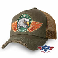 Western Trucker Cap Eagle, Baseball Cap Kappe Mütze