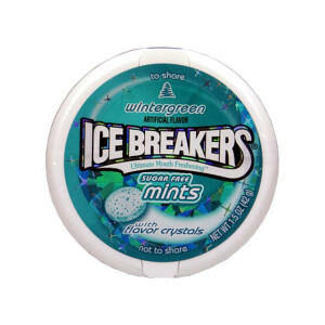 Ice Breakers Mints - wintergreen mit herb-minzigem...