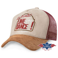 Western Trucker Cap LINE DANCE, Baseball Cap - bordeaux