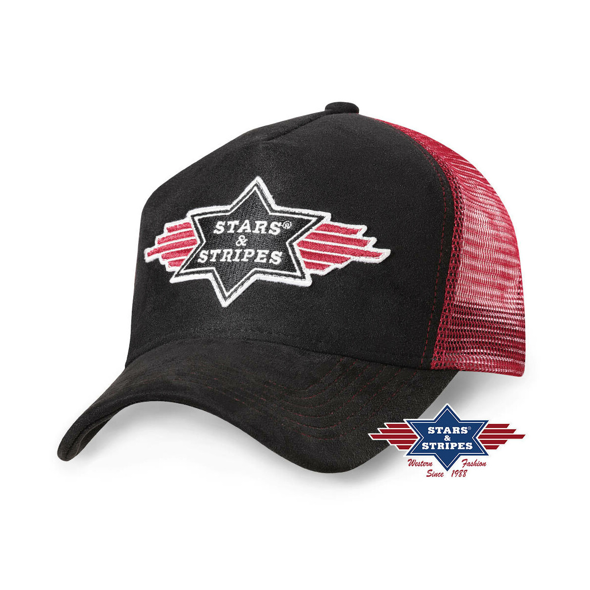 Western Trucker Cap STARS, Baseball Cap