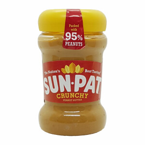 SunPat Peanut Butter Crunchy - Erdnussbutter mit...
