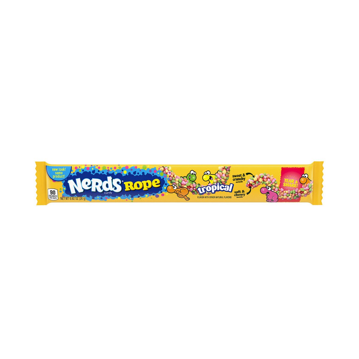 Nerds Rope Tropical, 26g (MHD 31.03.2026)