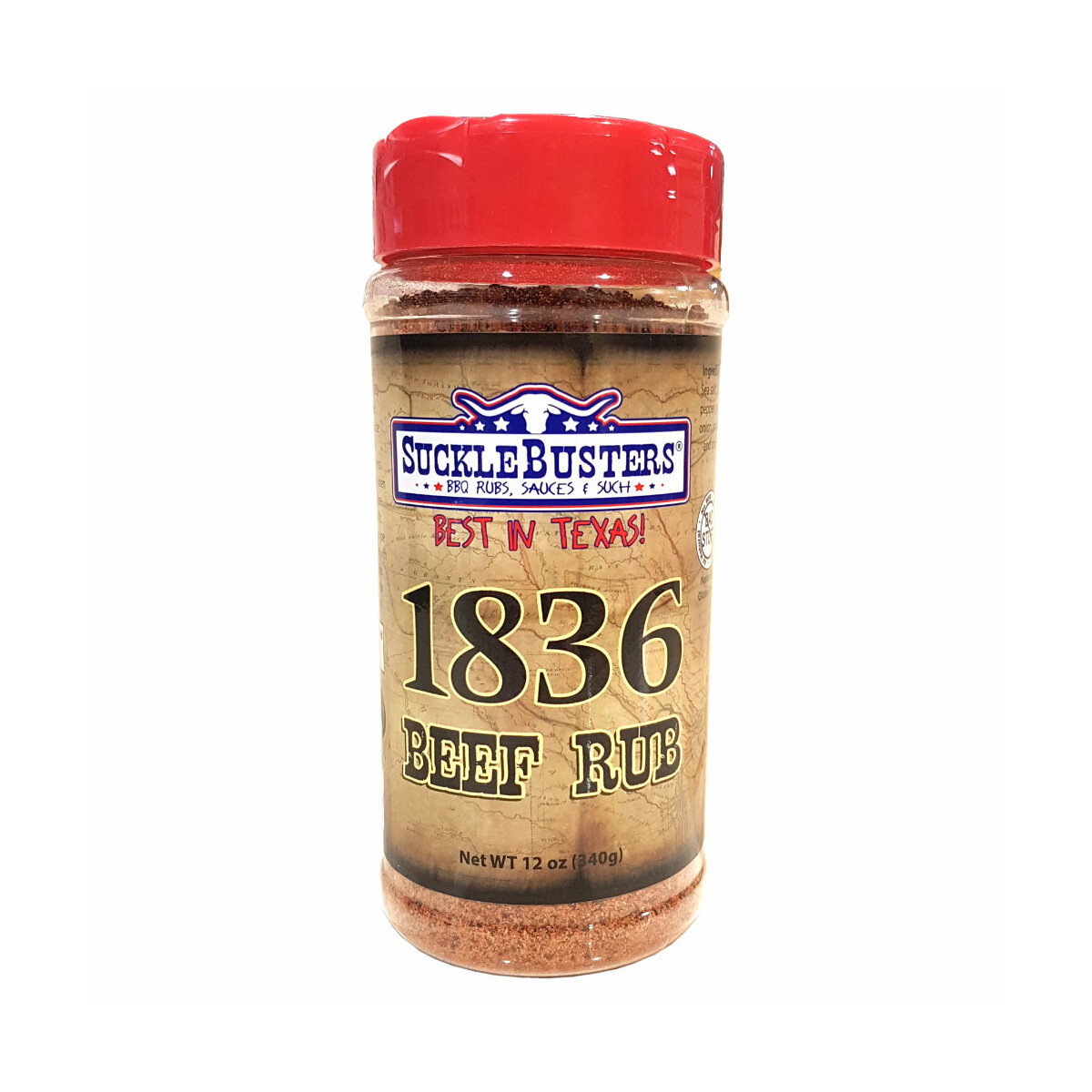 Suckle Busters 1836 Beef Rub, 340g