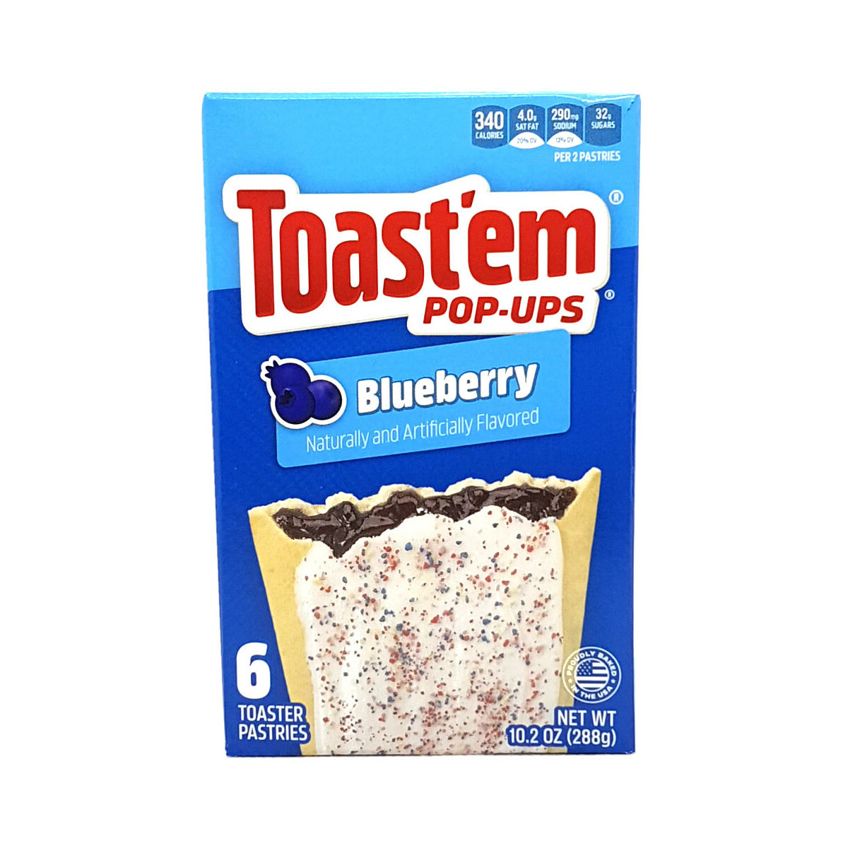 Toastem Pop-Ups Blueberry