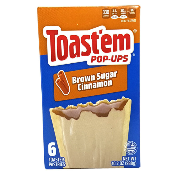Toastem Pop-Ups  Brown Sugar Cinnamon