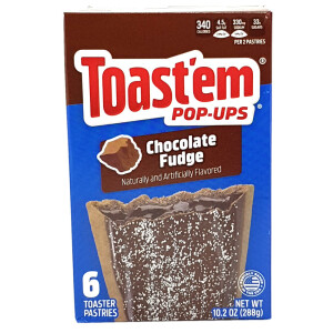 Toastem Pop-Ups Chocolate Fudge