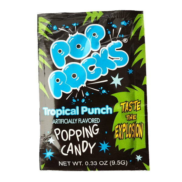 Pop Rocks Popping Candy Tropical Punch - Knisternde Fruchterlebnisse