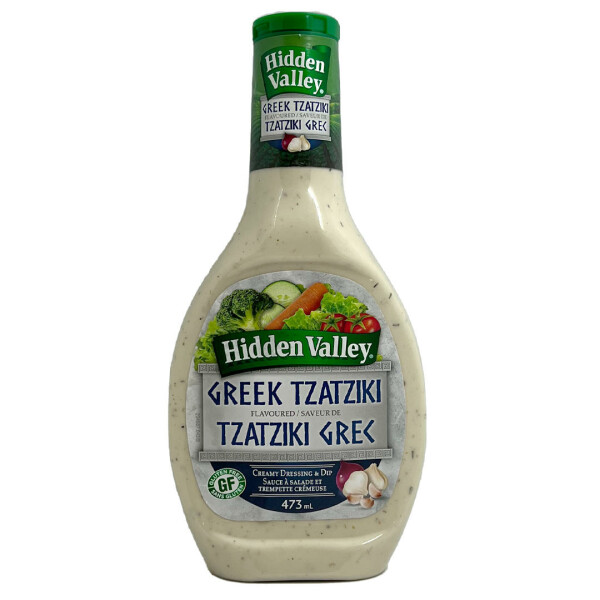 Hidden Valley Greek Tzatziki, Salat Dressing USA - 473ml