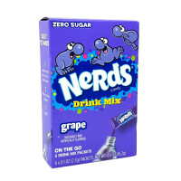 Nerds Drink Mix Grape, 6 Drink Mix Packets