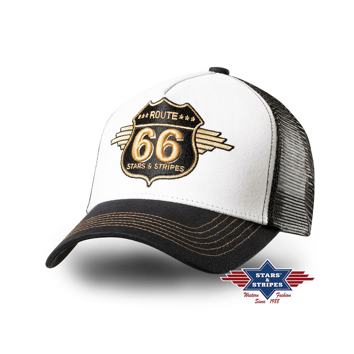 Western Base Cap - Route 66 -