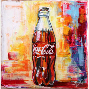 - Coke Fantasies - Leinwand/Keilrahmen - 20x20 cm