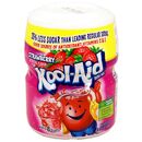 Kool Aid Barrel Strawberry, Sugar-Sweetend Soft Drink Mix