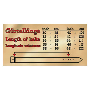 Schwarzer Ledergürtel Herrengürtel Westerngürtel Adlermotiv/Flechtung Stars&Stripes 40 inch = 101 cm