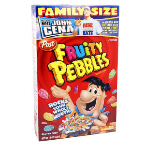 Post Fruity Pebbles Frühstücks-Cerealien
