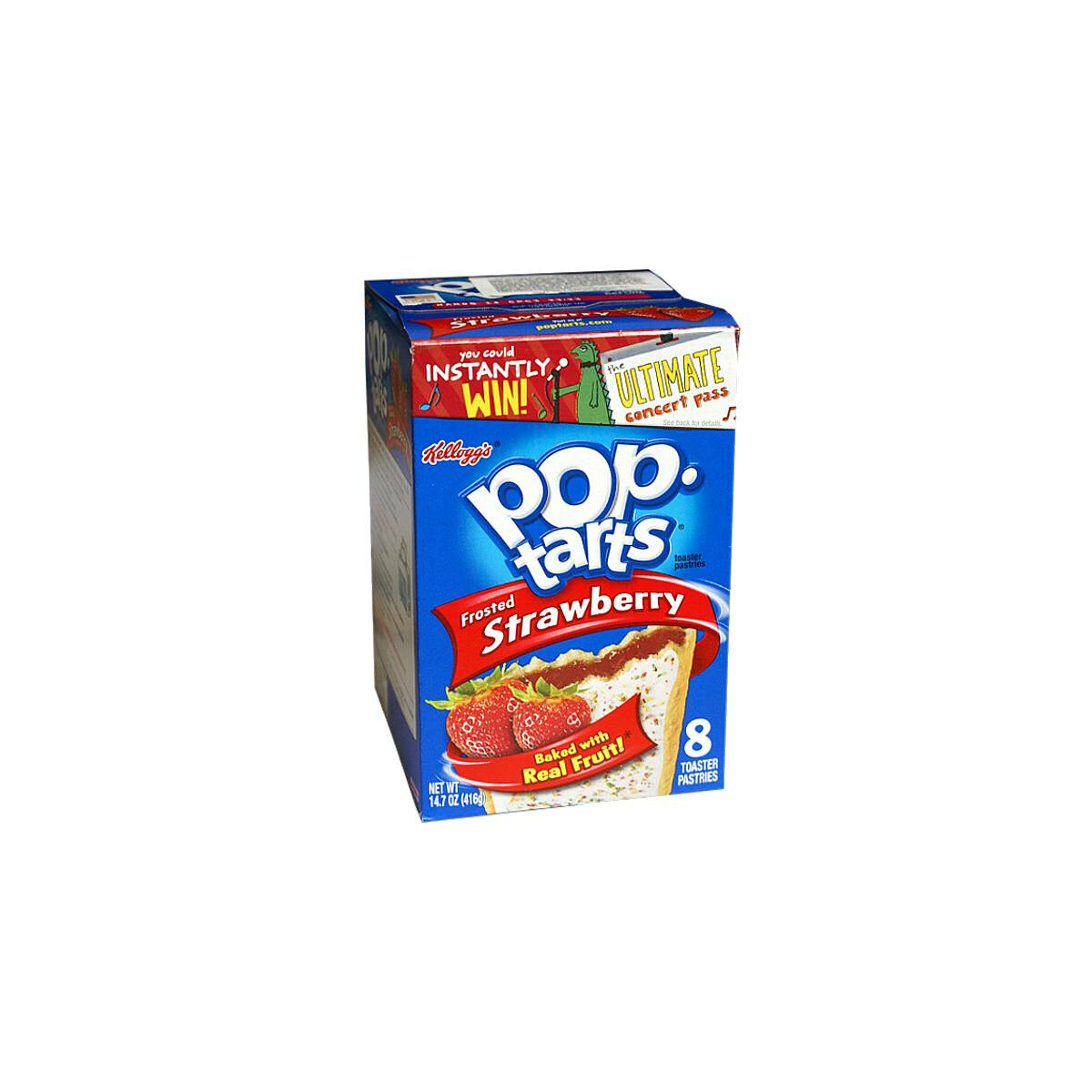 Kelloggs Pop Tarts Strawberry frosted