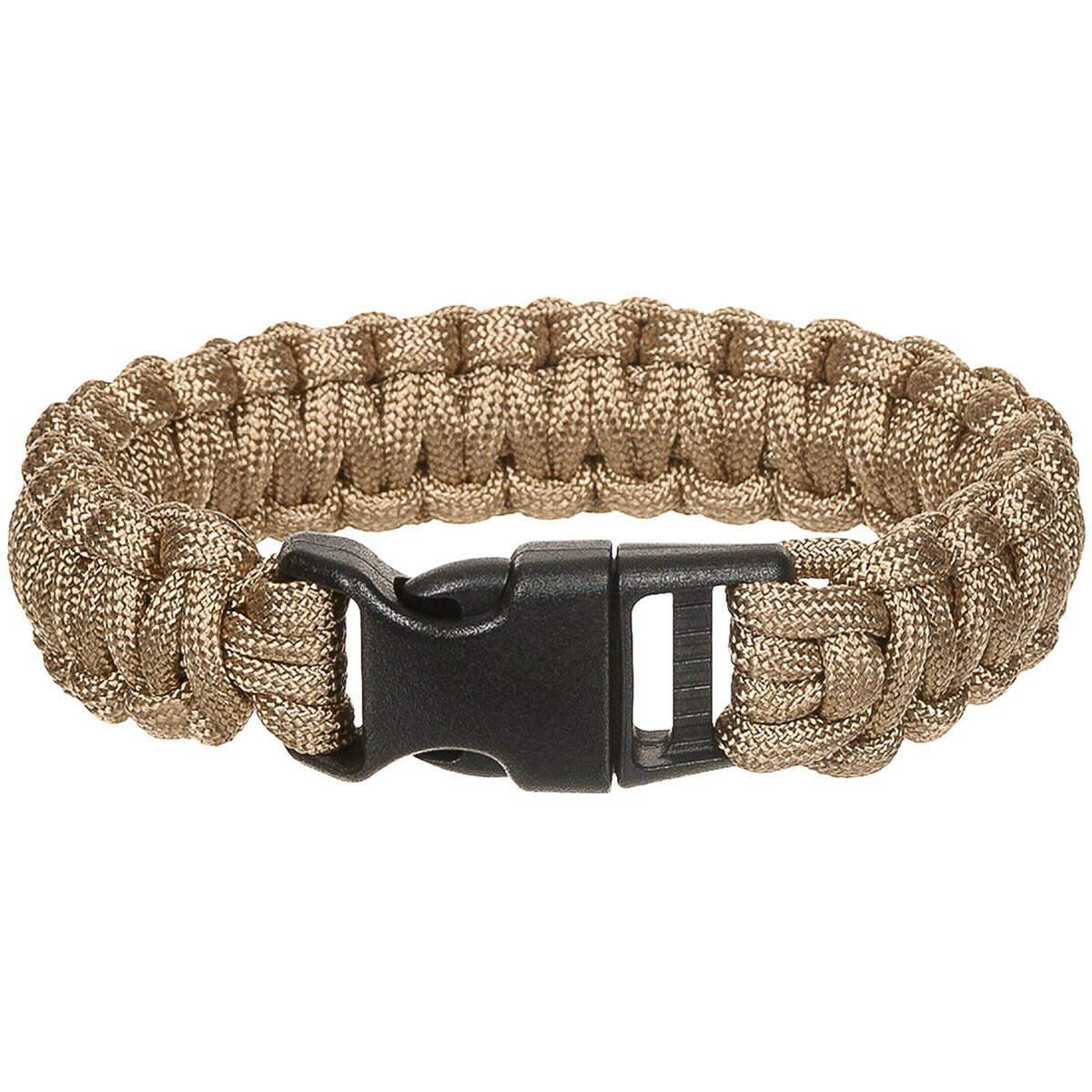 Armband, Paracord, coyote tan, Clipverschluss