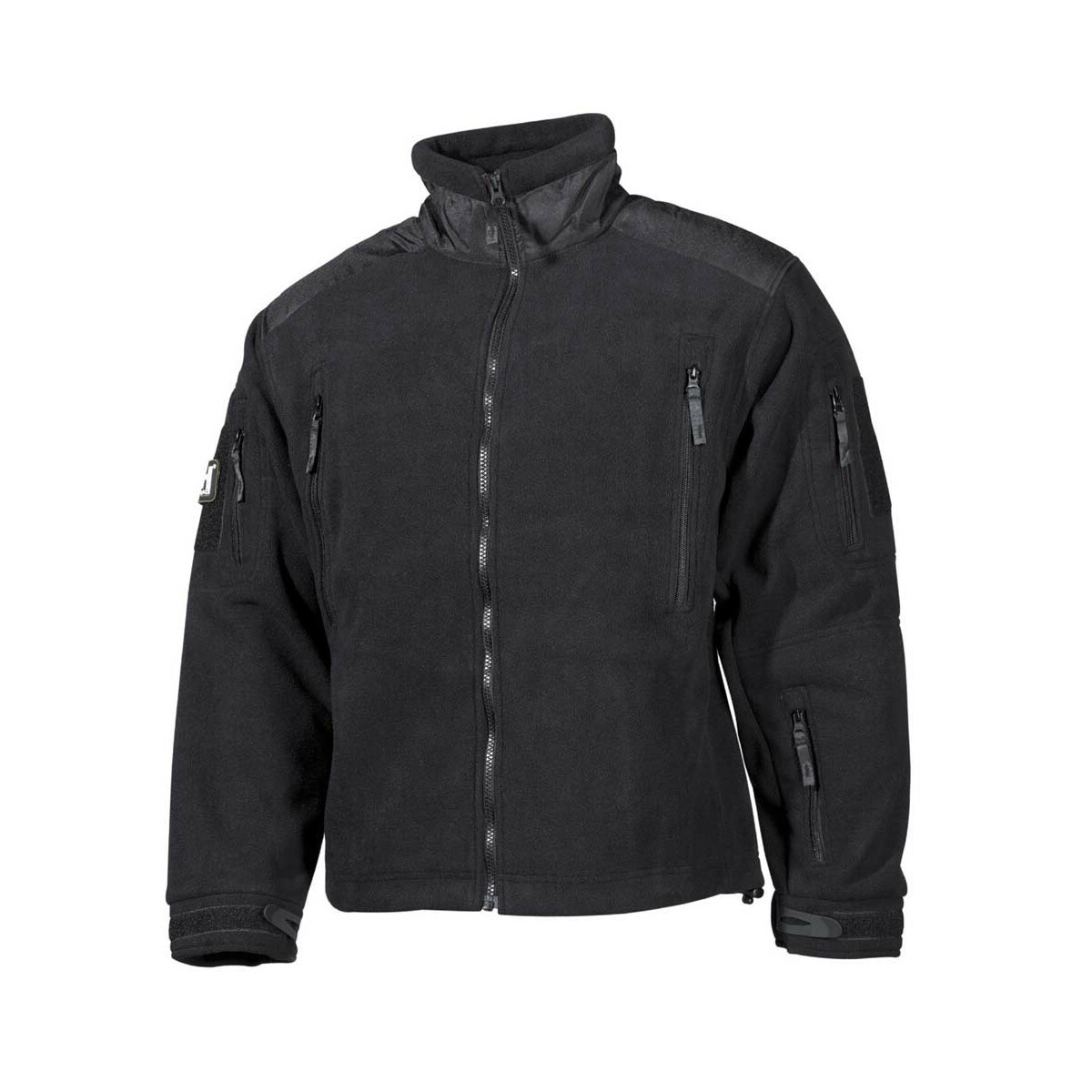 Fleece-Jacke, "Heavy-Strike", schwarz