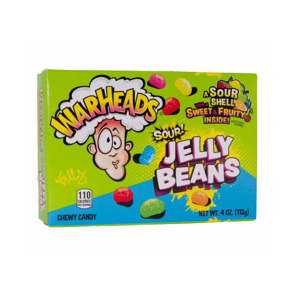 Warheads Sour Jelly Beans (MHD 22.06.2024)