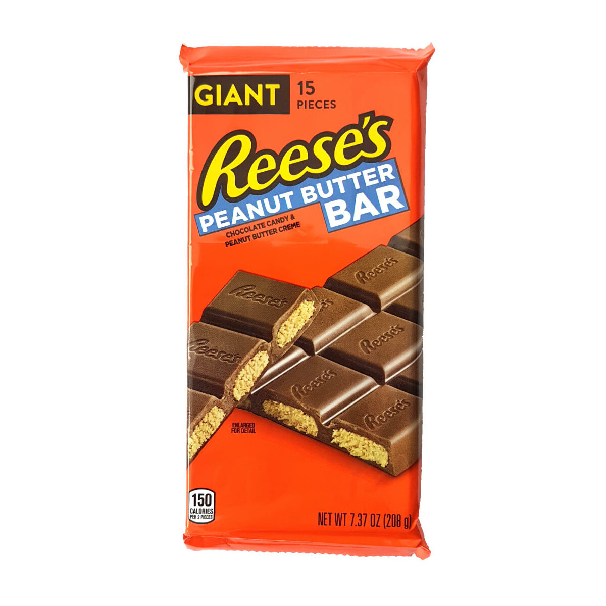 Giant Reeses Peanut Butter Bar, Schokolade gefüllt...