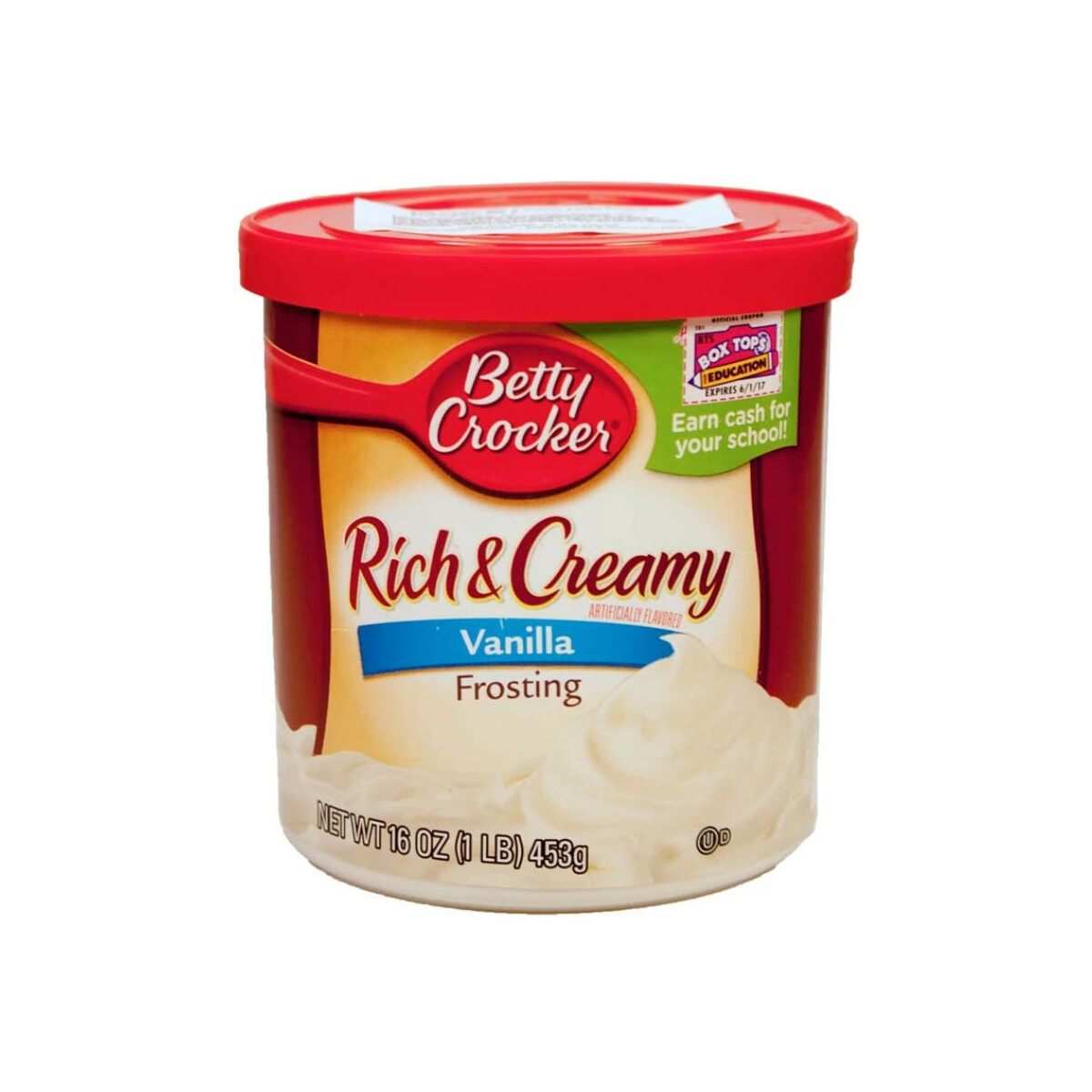 Betty Crocker Rich & Creamy Frosting Vanilla...