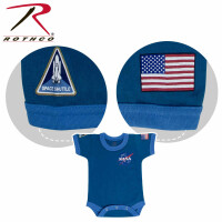 Rothco NASA Infant One Piece Bodysuit, Babybody Strampler