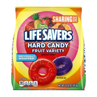 Lifesavers Hard Candy Fruit Variety Candy Bonbon, 411g