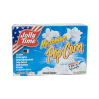Jolly Time Mikrowellen Popcorn &quot;Natural Flavour&quot;, 3 x100g