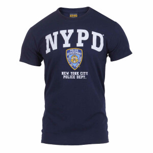Offiziell Lizenziertes NYPD Emblem T-Shirt