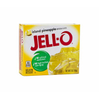 Jell-O Gelatin Dessert Island Pinapple
