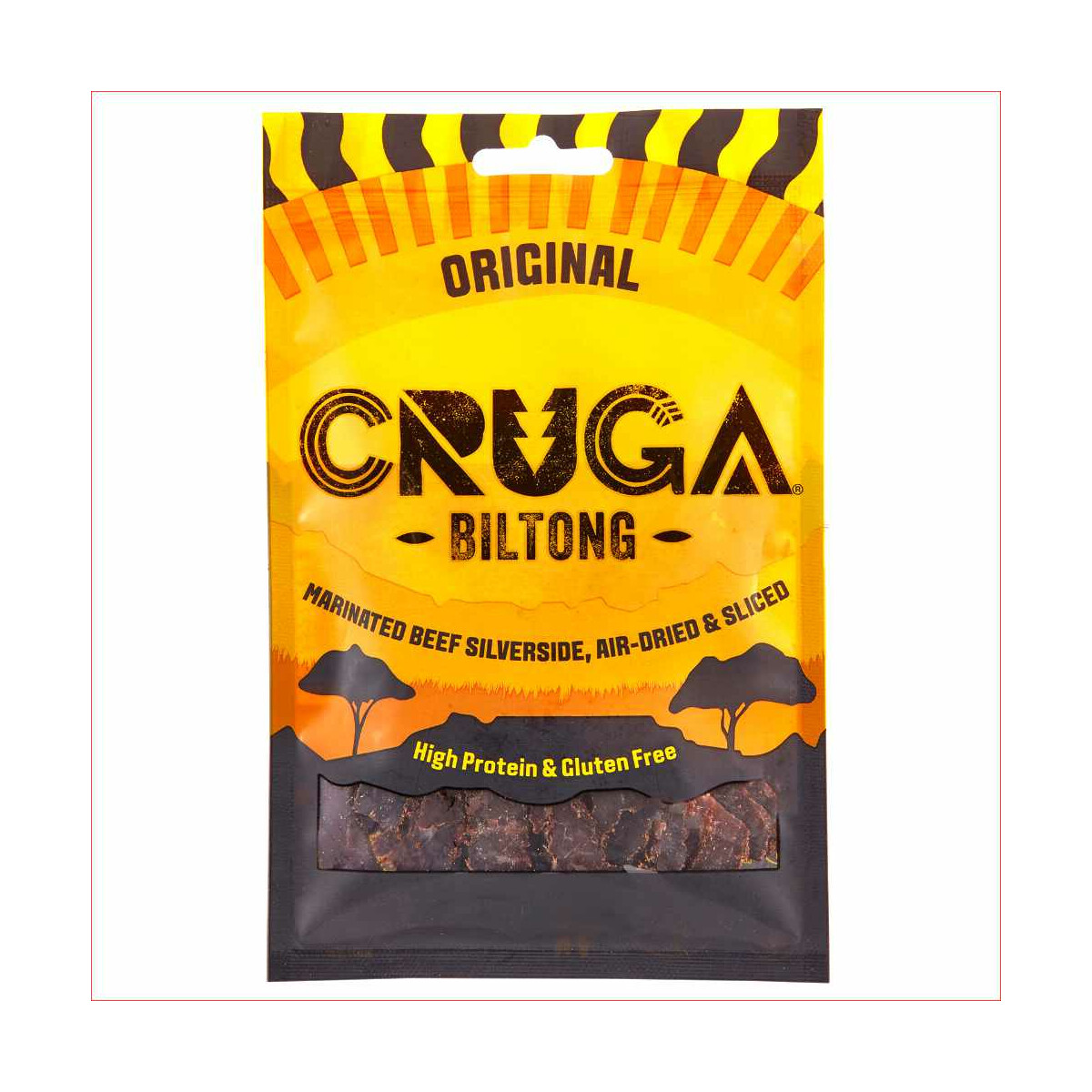 Cruga Biltong Marinated Beef Original Trockenfleisch